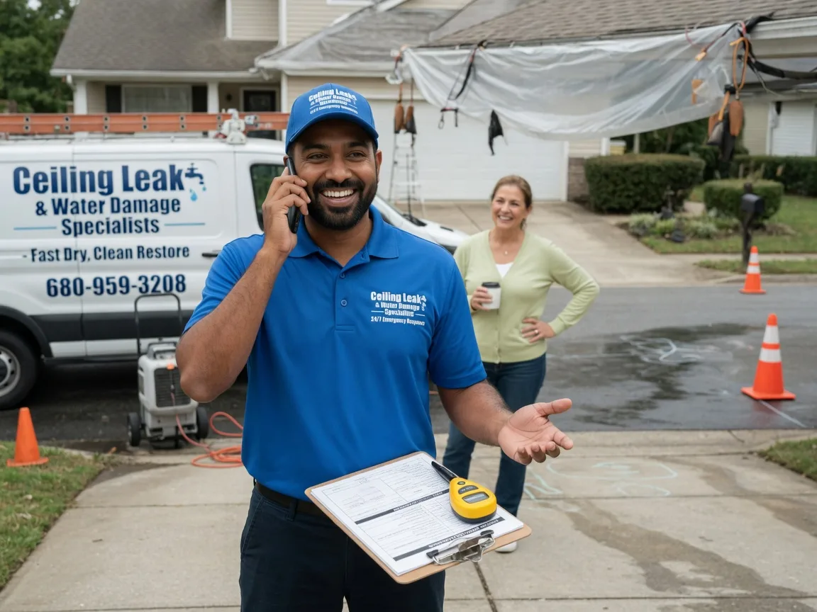 Ceiling Leak Cleanup Harrison, TN FAQs